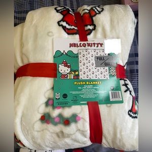 SOLD Hello Kitty Christmas Blanket Full/Queen 🎀🎄🎁